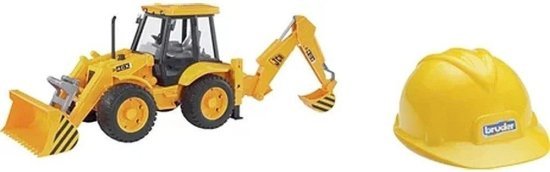 מחפרון 52 ס''מ עם קסדה JCB מבית Bruder