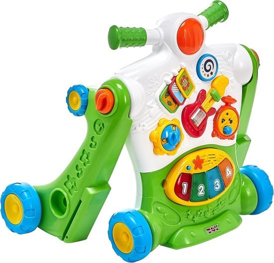 הליכון מוזיקלי לתינוק 3 ב-1 מבית Hap-P-Kid