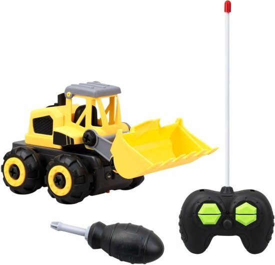 בולדוזר אינטראקטיבי על שלט רחוק מבית Silverlit