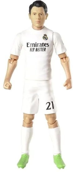 בובת שחקן כדורגל 20 ס״מ מבית Banbo Toys - ריאל מדריד - ברהים דיאס