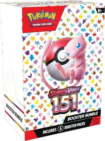 קלפי אספנות פוקימון Pokemon TCG: Scarlet & Violet 151 Booster Bundle