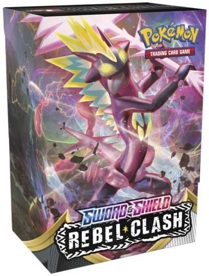 קלפי אספנות פוקימון Pokemon TCG Sword & Shield - Rebel Clash Build and Battle Box