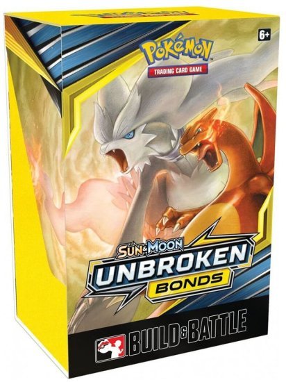 קלפי אספנות פוקימון Pokemon TCG Sun & Moon - Unbroken Bounds Build and Battle Box