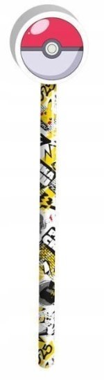 עיפרון בעיצוב פוקימון עם מחק מבית CYP Brands - פוכדור