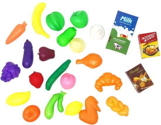 עגלת קניות לילדים מבית New York Doll Collection - אדום