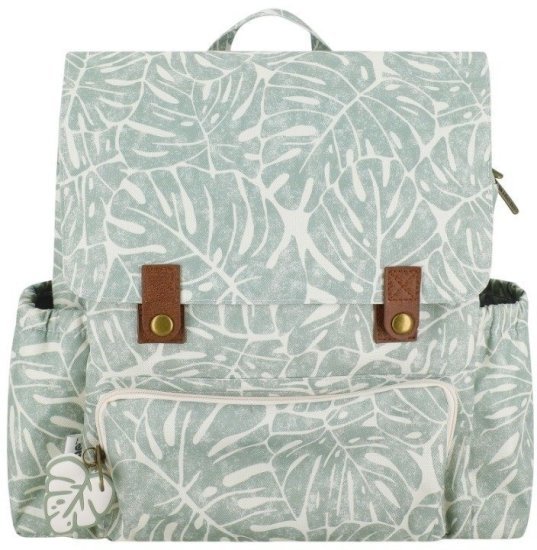 תיק גן רטרו מבית Minene - ירוק עלים