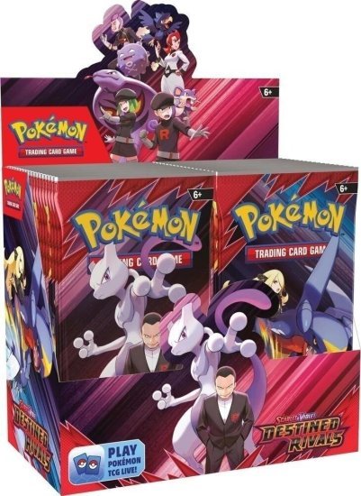 קלפי אספנות פוקימון Pokemon TCG Scarlet & Violet Destined Rivals Booster Box - מארז 36 חפיסות