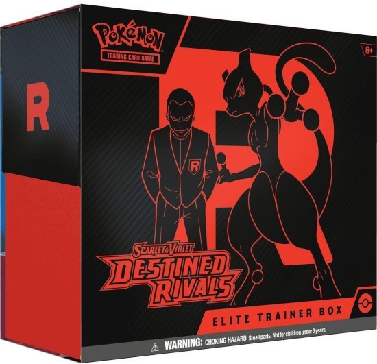 קלפי אספנות פוקימון Pokemon TCG Scarlet & Violet Destined Rivals Elite Trainer Box