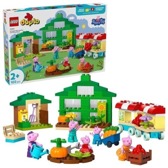 חממה וגינת ירק של סבא חזיר 10461 LEGO DUPLO Peppa Pig
