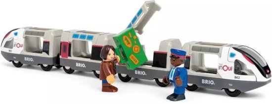 רכבות מהעולם מבית BRIO World - הרכבת המהירה TGV