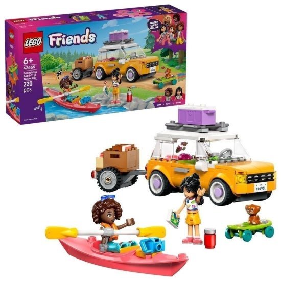 חברים בטיול דרכים עם מכונית טיולים LEGO Friends 42659