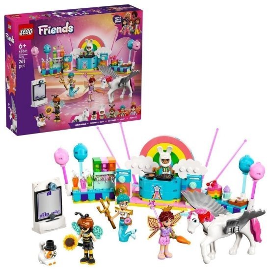מסיבת תחפושות עם חד קרן ופיה LEGO Friends 42661