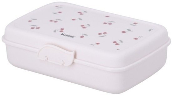 קופסת אוכל מחולקת מבית Minene - ורוד בהיר דובדבנים