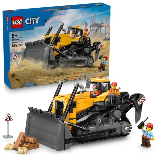 דחפור צהוב LEGO City 60466