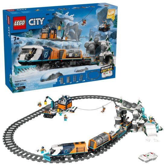 רכבת אקספרס לחוקרים בקוטב הצפוני LEGO City 60470
