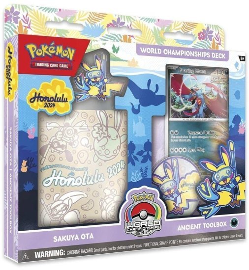 קלפי אספנות פוקימון Sakuya Ota (Ancient Toolbox) - Pokemon TCG: 2024 World Championship Deck