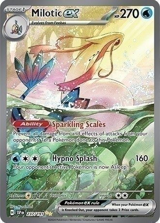 קלפי אספנות פוקימון Pokemon TCG Scarlet & Violet: Surging Sparks - Booster Pack - עשרה קלפים בחפיסה