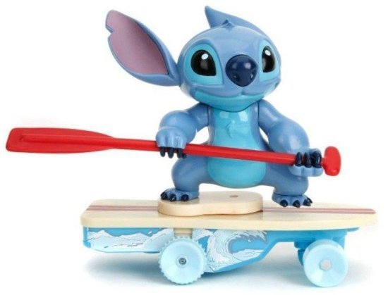 מכונית שלט סטיץ' על סקייטבורד מבית Jada