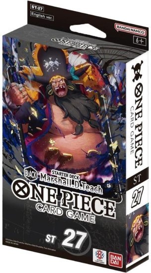 קלפי אספנות וואן פיס (English) One Piece TCG: Starter Deck 27 ST-27 - בלאקבירד