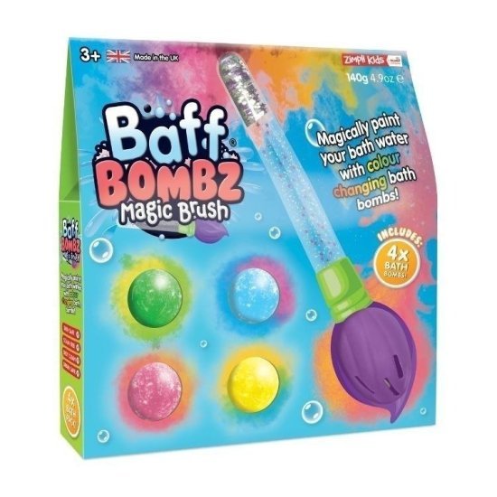 פצצות אמבטיה עם מברשת הקסם - Zimpli Kids