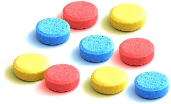 מארז 9 טבליות צבעוניות לאמבטיה - Zimpli Kids