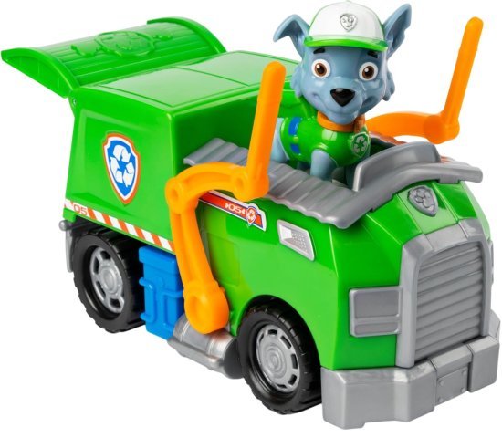 משאית המיחזור של רוקי מפרץ ההרפתקאות