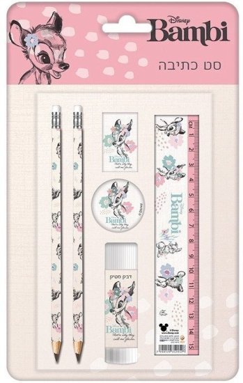 סט כלי כתיבה קטן Palphot - במבי