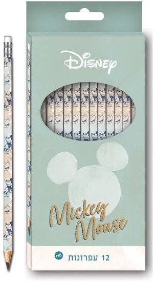 סט 12 עפרונות Palphot - מיקי מאוס