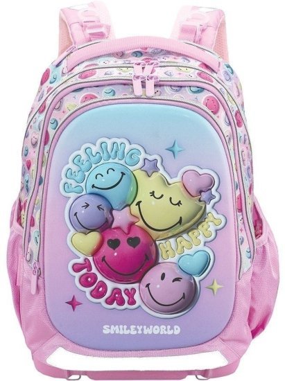 תיק גב אורתופדי לילדים 25 ליטר Palphot - סמיילי בועות