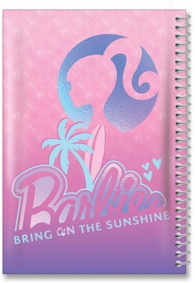 מחברת ספירלה A4 חשבון 72 דפים Palphot - ברבי