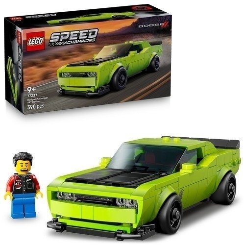 מכונית ספורט LEGO Speed Champions 77237 Dodge Challenger SRT Hellcat