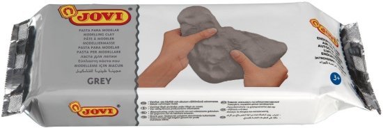 חימר מתייבש באוויר 500 גרם JOVI - אפור