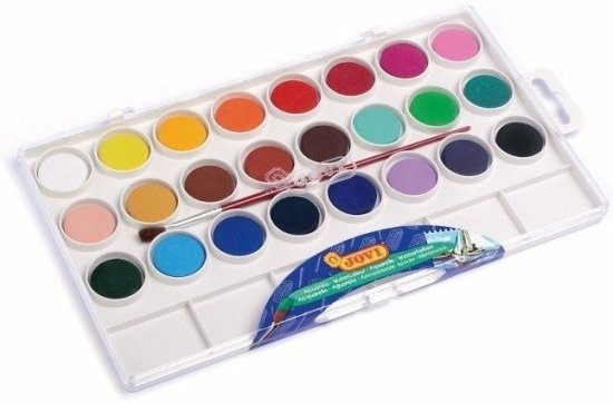 סט 24 צבעי מים JOVI