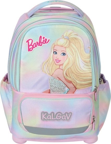 תיק גב טרולי אורתופדי לילדים דגם iTrolley מבית Kal Gav - צבע צבעוני, עיצוב ברבי