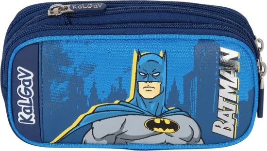 קלמר מתרחב מבית Kal Gav - צבע כחול, עיצוב באטמן