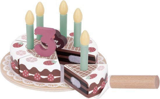 ערכת עוגת יום הולדת מעץ לילדים מבית Anonima