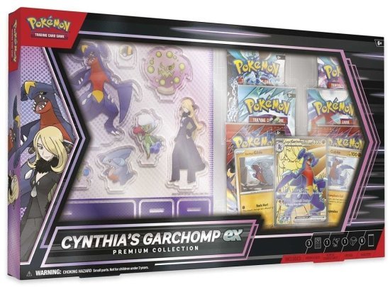 קלפי אספנות פוקימון Cynthias Garchomp ex - Pokemon TCG: Premium Collection