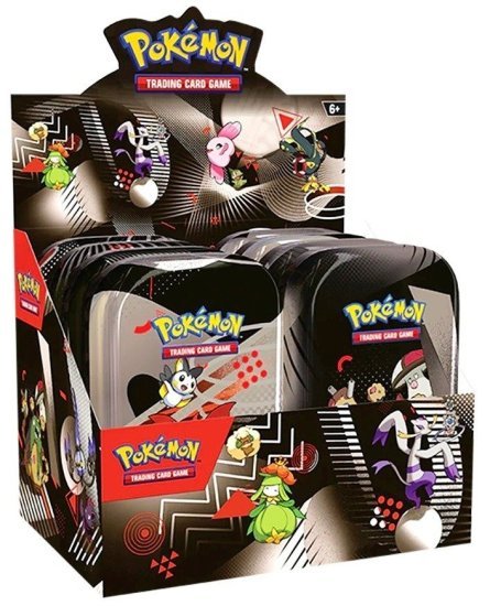 קלפי אספנות פוקימון Pokemon TCG Scarlet & Violet: Black Bolt & White Flare Unova Mini Tin Display