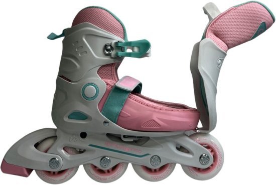 גלגיליות Grow Clamshell Roller - מידה 33 - צבע ורוד