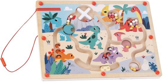 מבוך מגנטי עץ Pit Toys