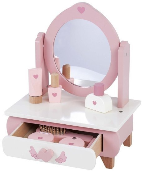 פינת איפור מעץ מבית Pit Toys