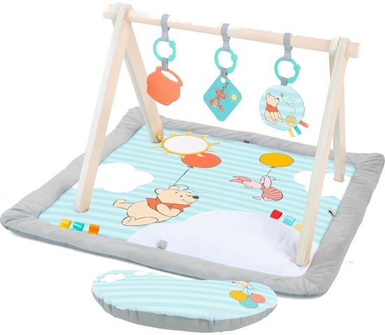 משטח משחקים ופעילות Bright Starts - פו הדב - צבע כחול