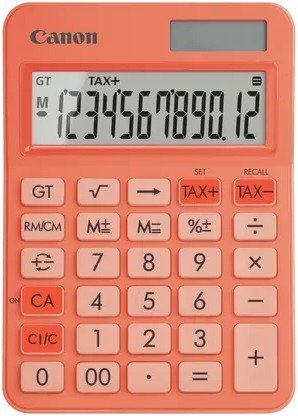 מחשבון שולחני Canon LS-125KB בצבע כתום