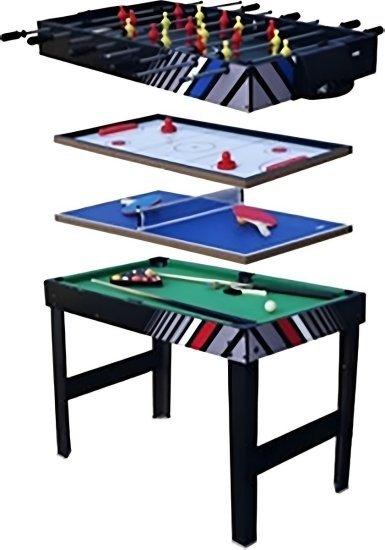שולחן ארקייד 4 ב-1 מבית Hili Toys