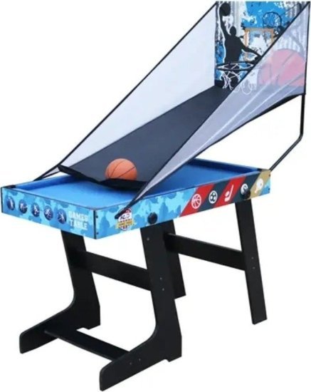 שולחן ארקייד מתקפל 5 ב-1 מבית Hili Toys