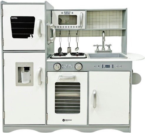 מטבח עץ אלקטרוני מאובזר לילדים 83.5x90x30 דגם עומרי Grow