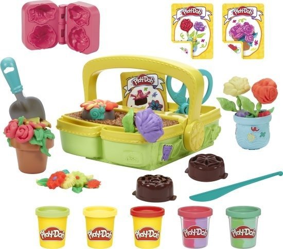 בצק משחק Hasbro Play-Doh - גינת פרחים