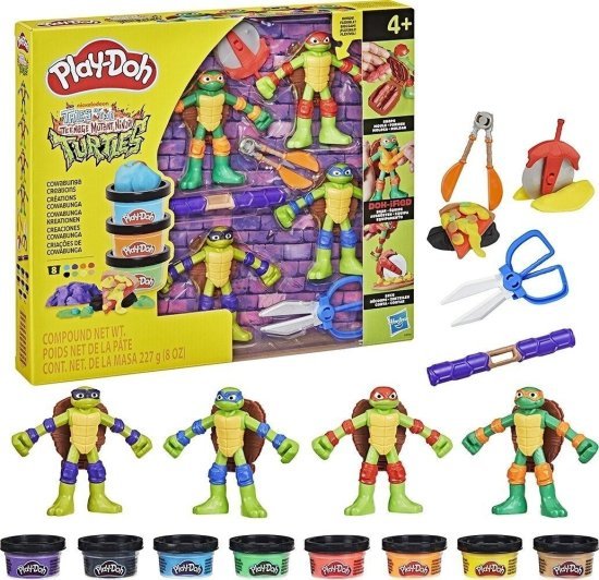 בצק משחק - צבי הנינג'ה Hasbro Play-Doh
