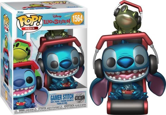 לילו וסטיץ' - סטיץ' הגיימר Funko POP! Plus