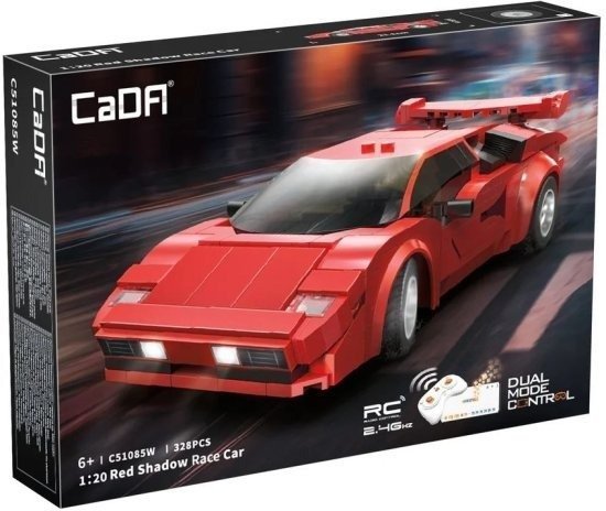 מכונית מירוץ עם שלט רחוק Lambo Countach C51085W מבית Cada